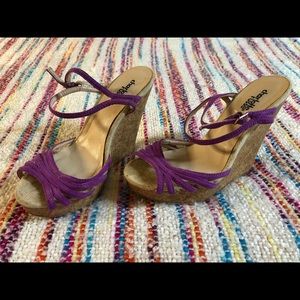 Purple Wedges 7.5